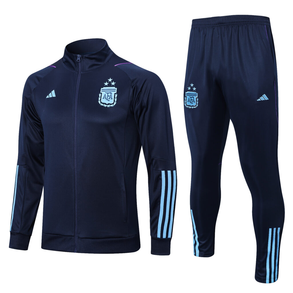 Argentina Navy Blue Tracksuit Dyqani Sportiv