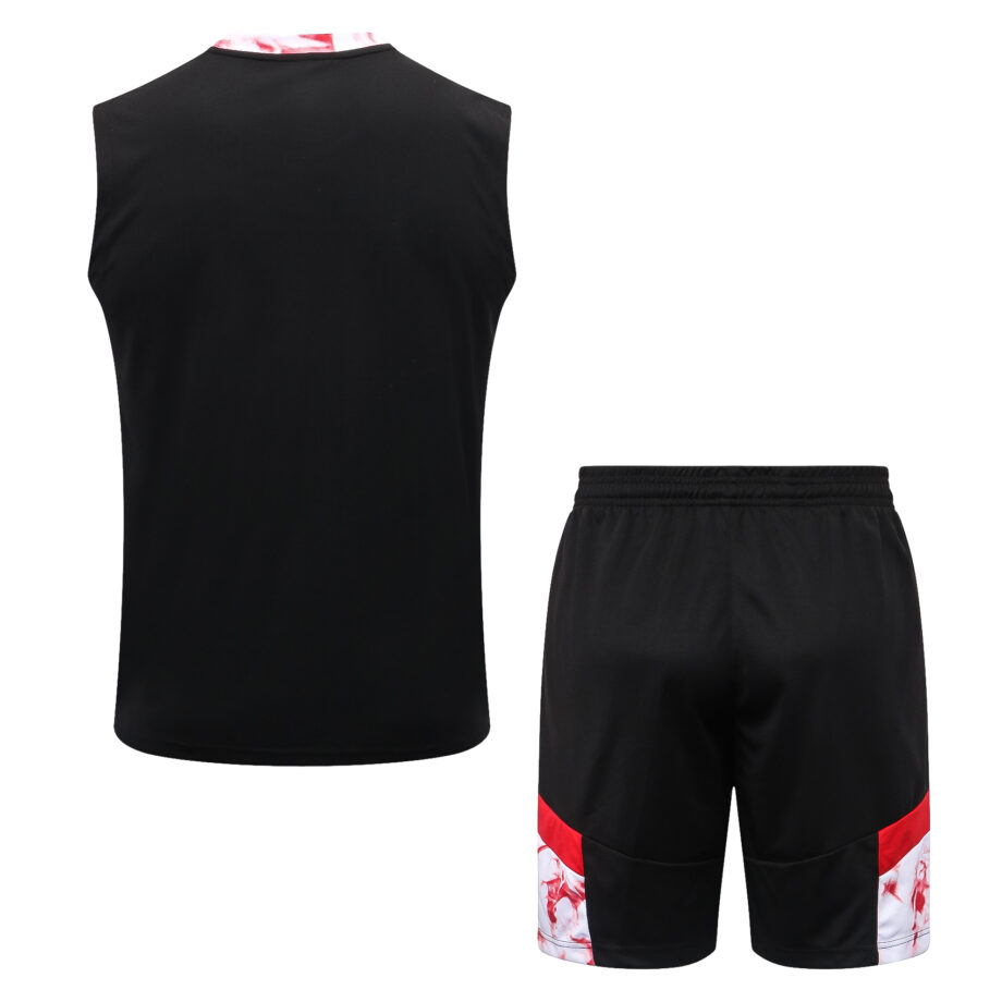 AC Milan black with white red vest training set 2022/23