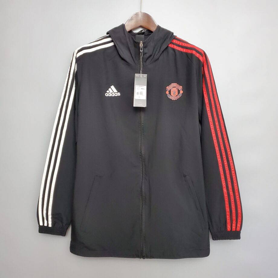 Manchester United Windbreaker Black