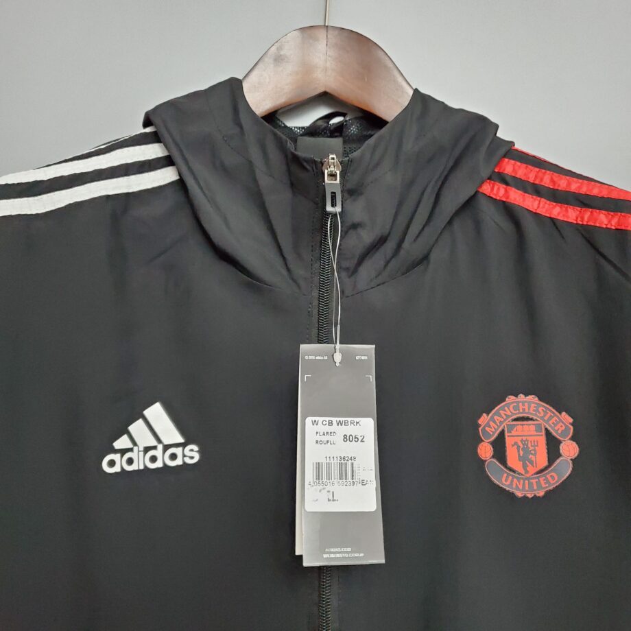 Manchester United Windbreaker Black